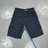 Carhartt Cargo Shorts - 29W 10L Blue Cotton Blend