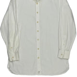 Burberry London Shirt - Medium White Cotton