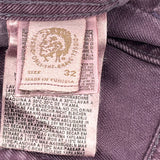 Diesel Jeans - 32W 30L Purple Cotton