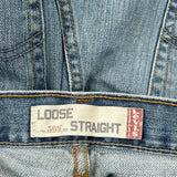 569 Levis Jeans - 32W 30L Blue Cotton
