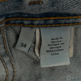 Calvin Klein Jeans - 34W 29L Light Wash Cotton