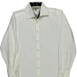 Burberry London Shirt - Medium White Cotton