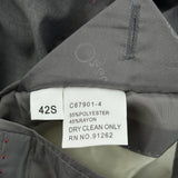 Carlo Lusso Blazer - XL Grey Polyester Blend