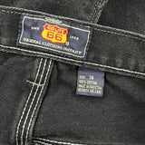 Route 66 Hip Hop Denim Shorts - 38W 10L Black Cotton