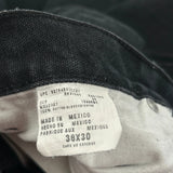 Dickies Carpenter Jeans - 36W 30L Black Cotton