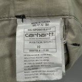 Carhartt Cargo Shorts - 32W 11L Grey Cotton