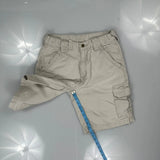 Carhartt Cargo Shorts - 30W 10L Beige Cotton