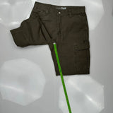 Carhartt Cargo Shorts - 34W 11L Brown Cotton