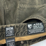 Kühl Double Knee Carpenter Trousers - 32W 30L Brown Cotton