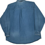 Burberry Denim Shirt - 2XL Blue Cotton