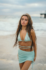 Skyla in Mint Top