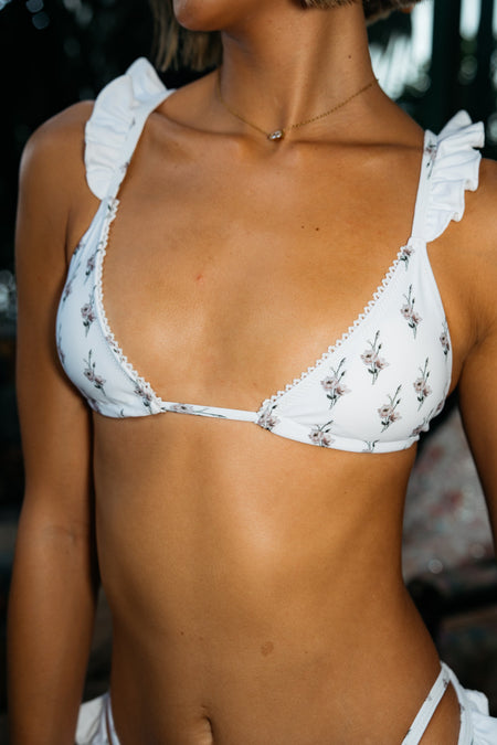 Twila in White Floral Top