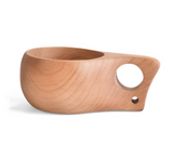 Anygleam Brown Style 2 Wooden Cup Coffee Mug Kitchen Tools Accessories