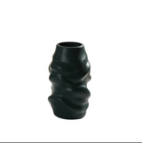 ANYDECO Flower Vase Green Medium Melting Style Nordic Pot Home Decor