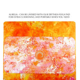 Aurelia Orange Travel Yoga Mat