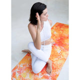 Aurelia Orange Travel Yoga Mat