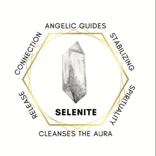 Dried Flower Sage, Selenite and Cedar Kit