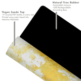 Helios Yellow Artist Yoga Mat