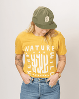 Cactus Buds Unisex Tee | Mustard