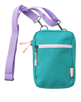 Crossbody Bag | Teal/Lavender
