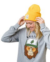 Evergreen Cuffed Beanie | Gold