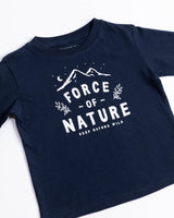 Force of Nature Toddler Long Sleeve | Navy
