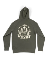 Good in the Woods Unisex Pullover Hoodie | Olive