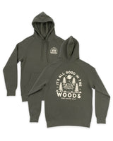 Good in the Woods Unisex Pullover Hoodie | Olive