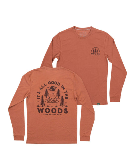 Keep Nature Wild Long Sleeve Good in the Woods Unisex Long Sleeve | Redwood