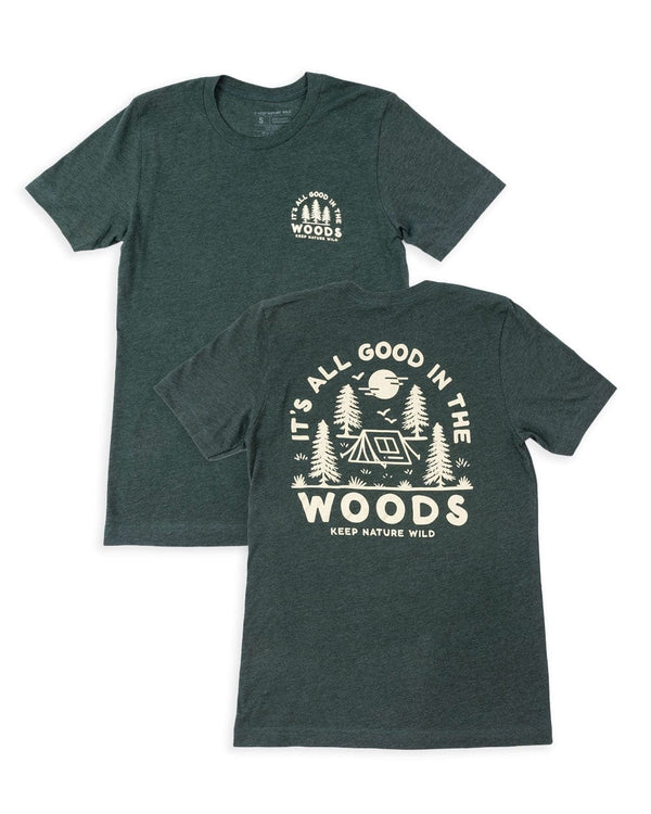 Good in the Woods Unisex Tee | Forest