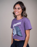 Keep Yosemite Wild Women's Crop Top | Mauve