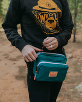 KNW Fanny Pack | Teal/Lavender