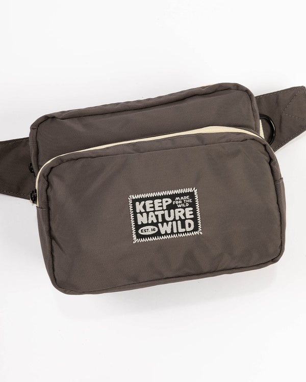 KNW Fanny Pack | Coal/Cream