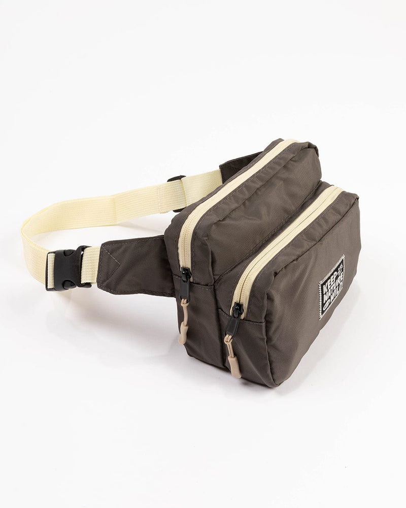 KNW Fanny Pack | Coal/Cream