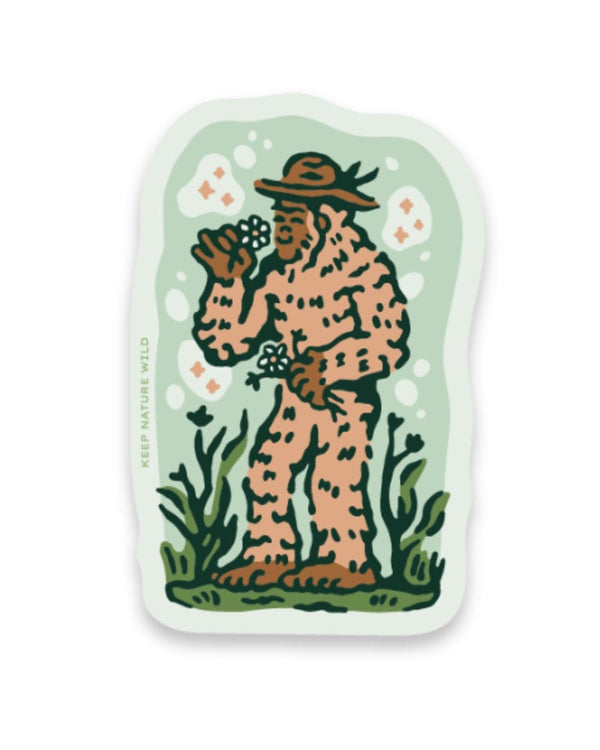 Squatch Spring Blooms | Sticker