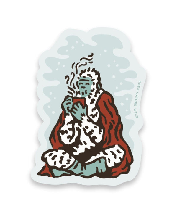 Squatch Winter Cozy | Sticker