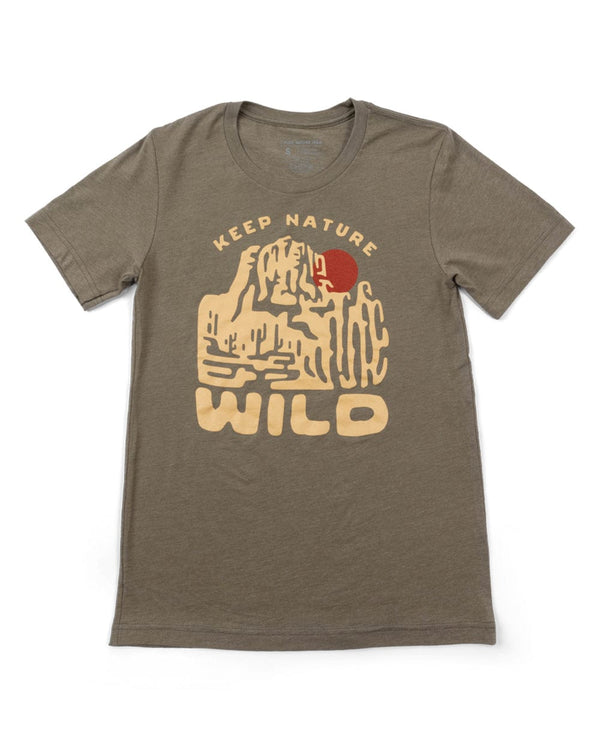 Wild Mesa Unisex Tee | Olive