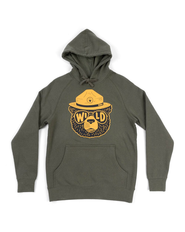 Wildbear Unisex Pullover Hoodie | Olive