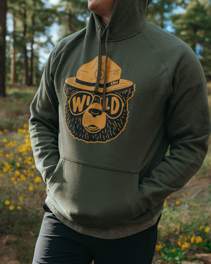 Wildbear Unisex Pullover Hoodie | Olive