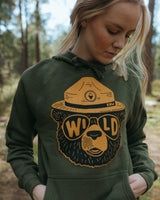 Wildbear Unisex Pullover Hoodie | Olive