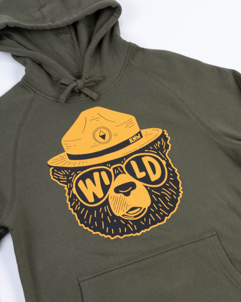 Wildbear Unisex Pullover Hoodie | Olive