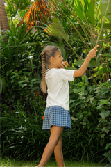 Kids Bamboo T-Shirt 'There is no Planet B' - Vanilla