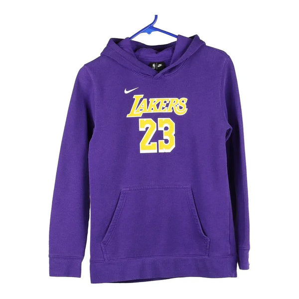 Age - 15 Nike Hoodie - XL Blue Cotton Blend