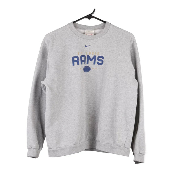 Age 13-15 Rams Nike NFL Sweatshirt - XL Grey Cotton Blend