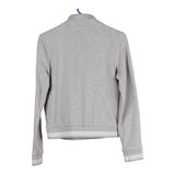 Age 12-14 Reebok 1/4 Zip - Medium Grey Cotton Blend