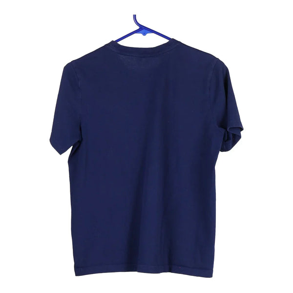 Pisa Sporting Club Age 13-14 Adidas Football T-Shirt - Large Navy Cotton