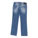 Sisley Jeans - 33W UK 12 Blue Cotton Blend