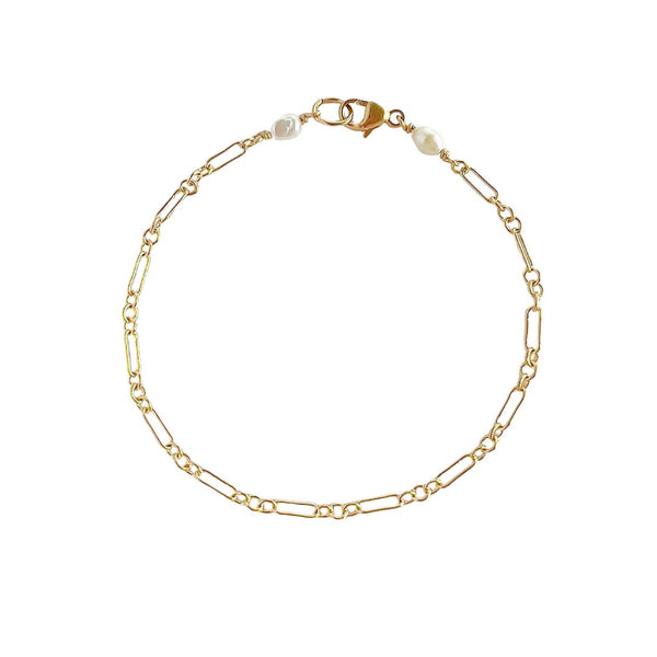 Lily Chain Bracelet - Astor & Orion Ethically Made Jewelry