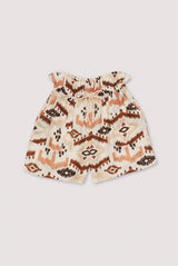 Women linen shorts - West