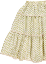 Organic cotton women maxi skirt